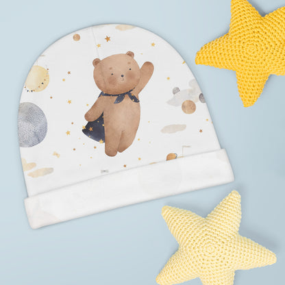 Soft Cotton Cap for Newborns, Perfect for Baby Showers & Gifts